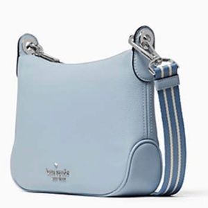 Kate Spade Ocean Fog Crossbody With Interchangeable Leather Straps